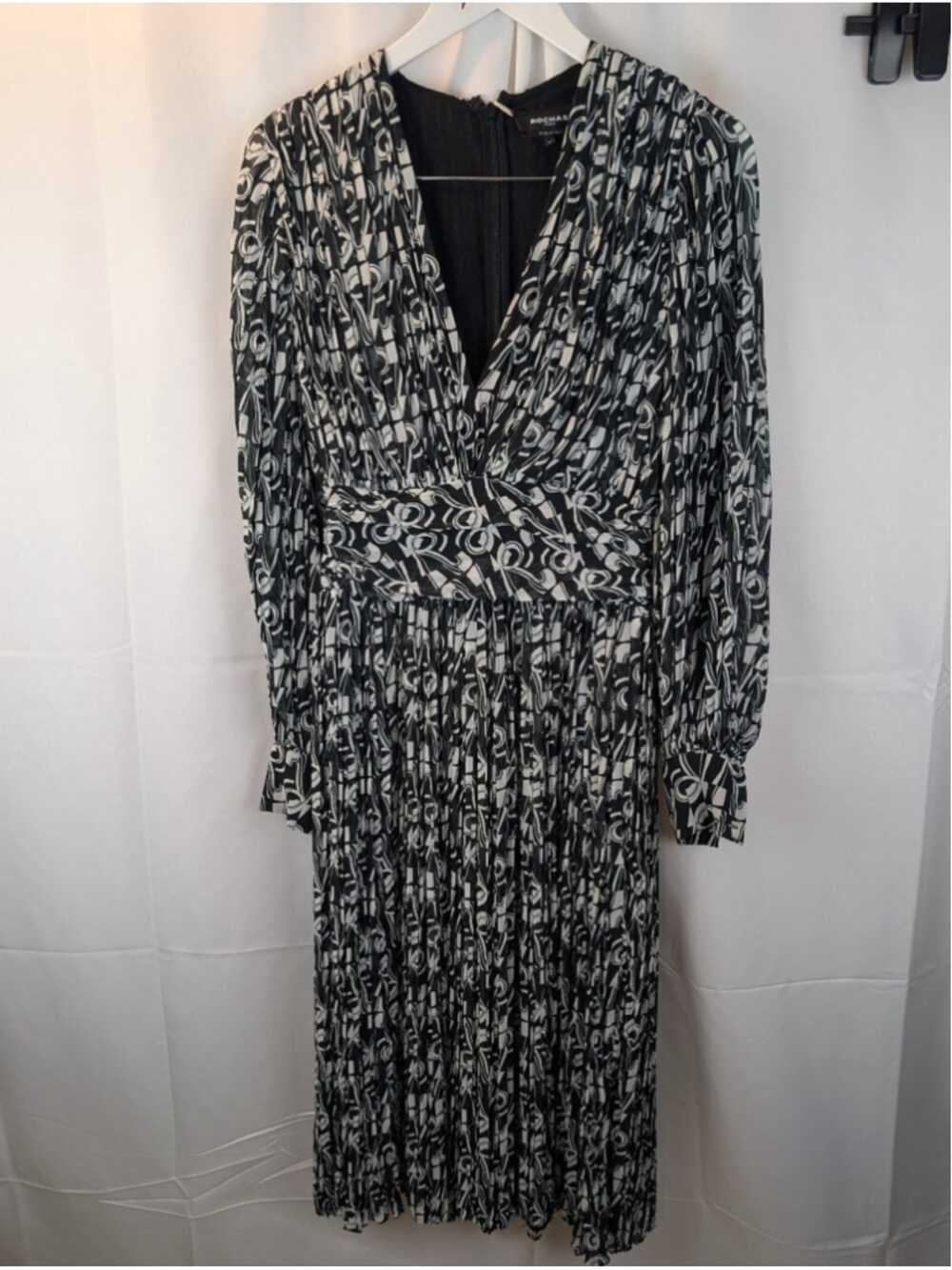 Rochas Paris pleated dress size XS(40) BNWT